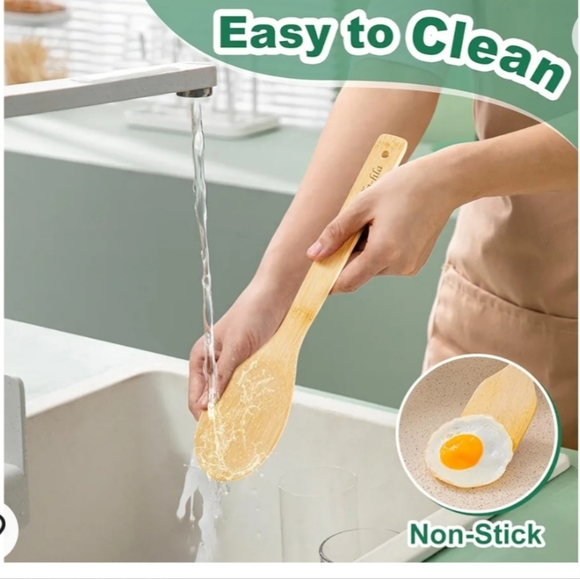 Bamboo Cooking Utensils Set - Picture 6 of 11